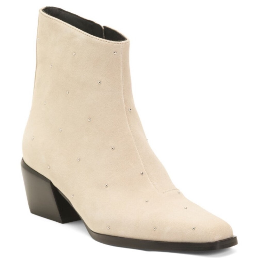 Rag & Bone Joni Suede Studded Bootie